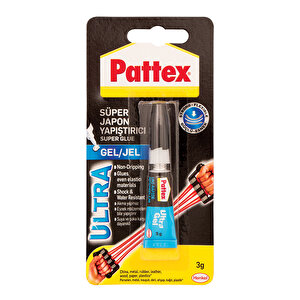 Pattex Ultra Jel Süper Japon Yapıştırıcı 3 Gr